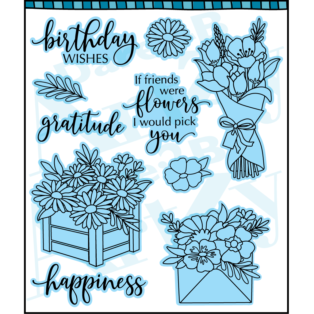 Bouquet of Happiness Die