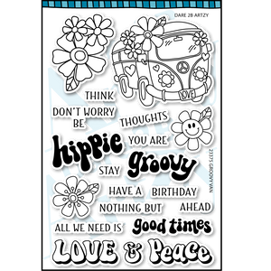 Peace & Love Paper Pack (15 Sheets)
