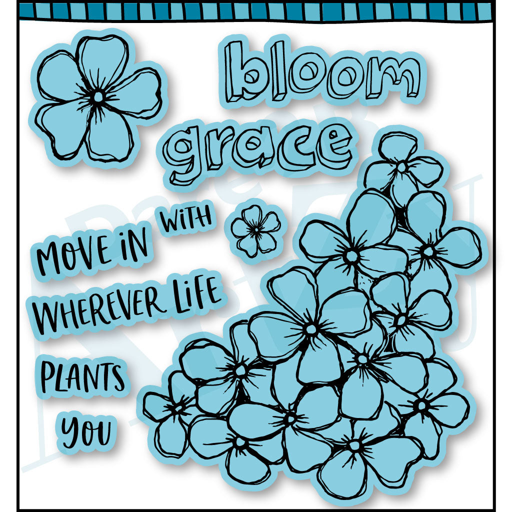 Bloom with GRACE Stamp Set