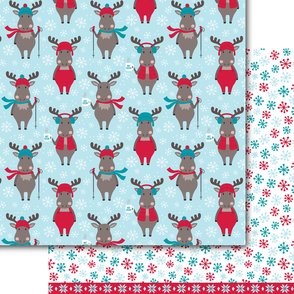 Chocolate Moose Paper Pack (15 Sheets)