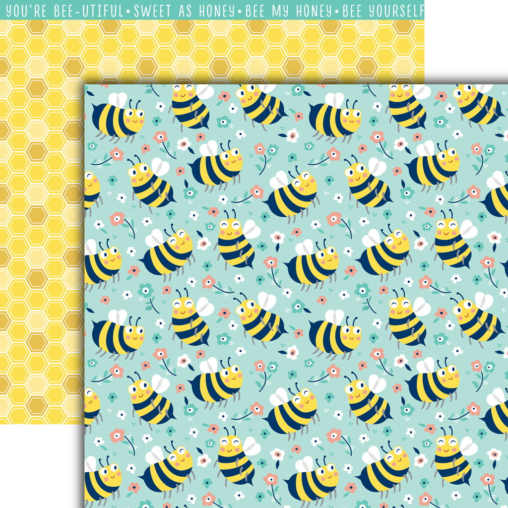 Buzzy Beez Stamp Set and Die