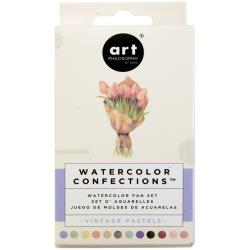 Watercolor Confections-Vintage Pastel