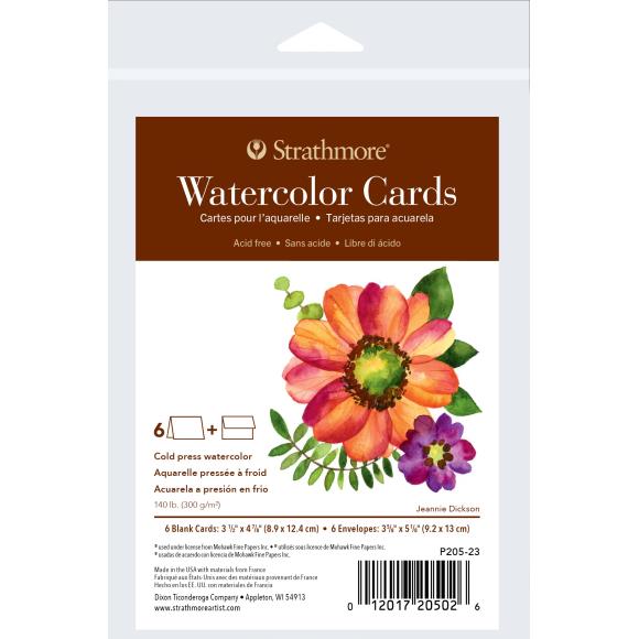 Strathmore Watercolor Cards