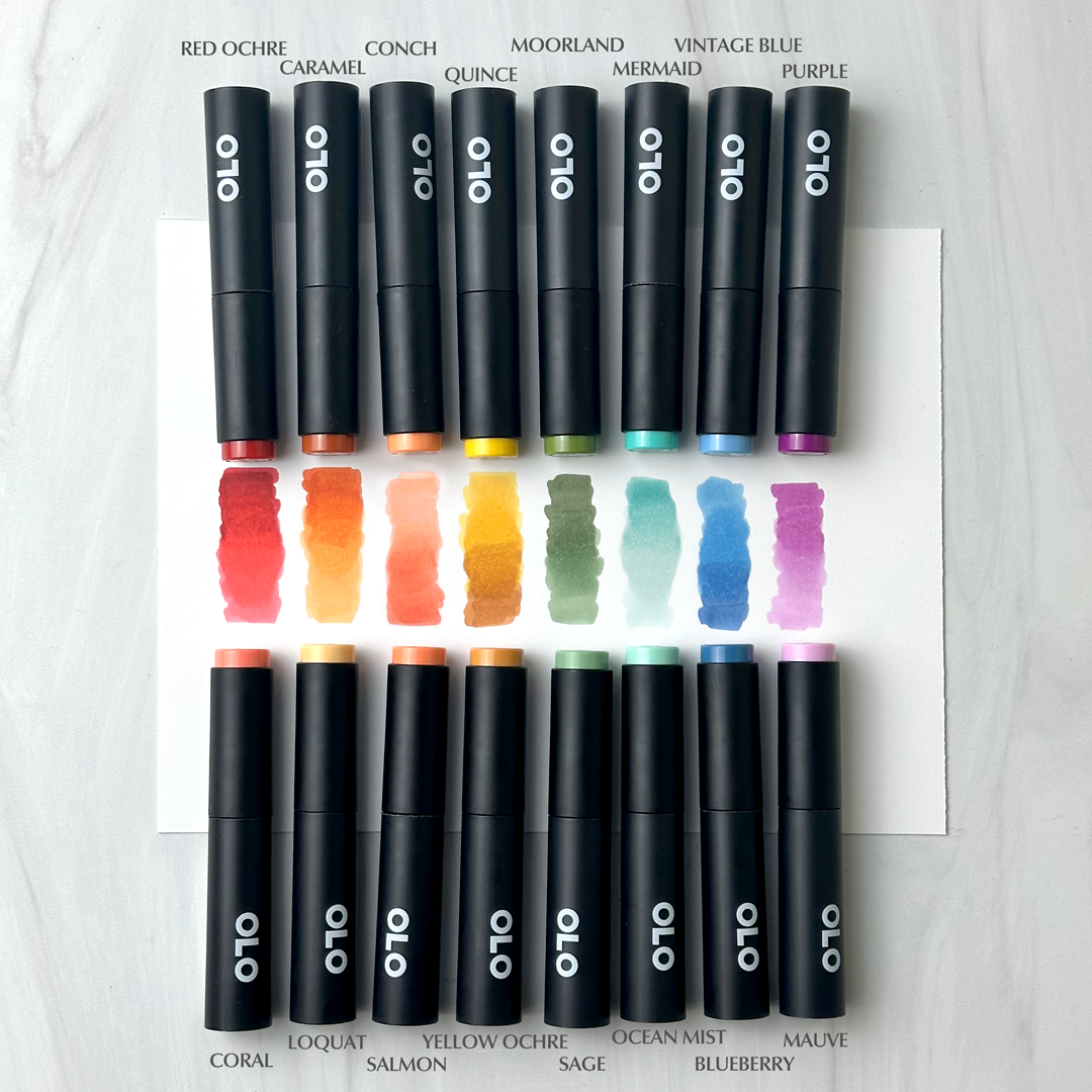 Nature’s Whimzy Coordinating OLO Marker Set – Blending 16 Pack
