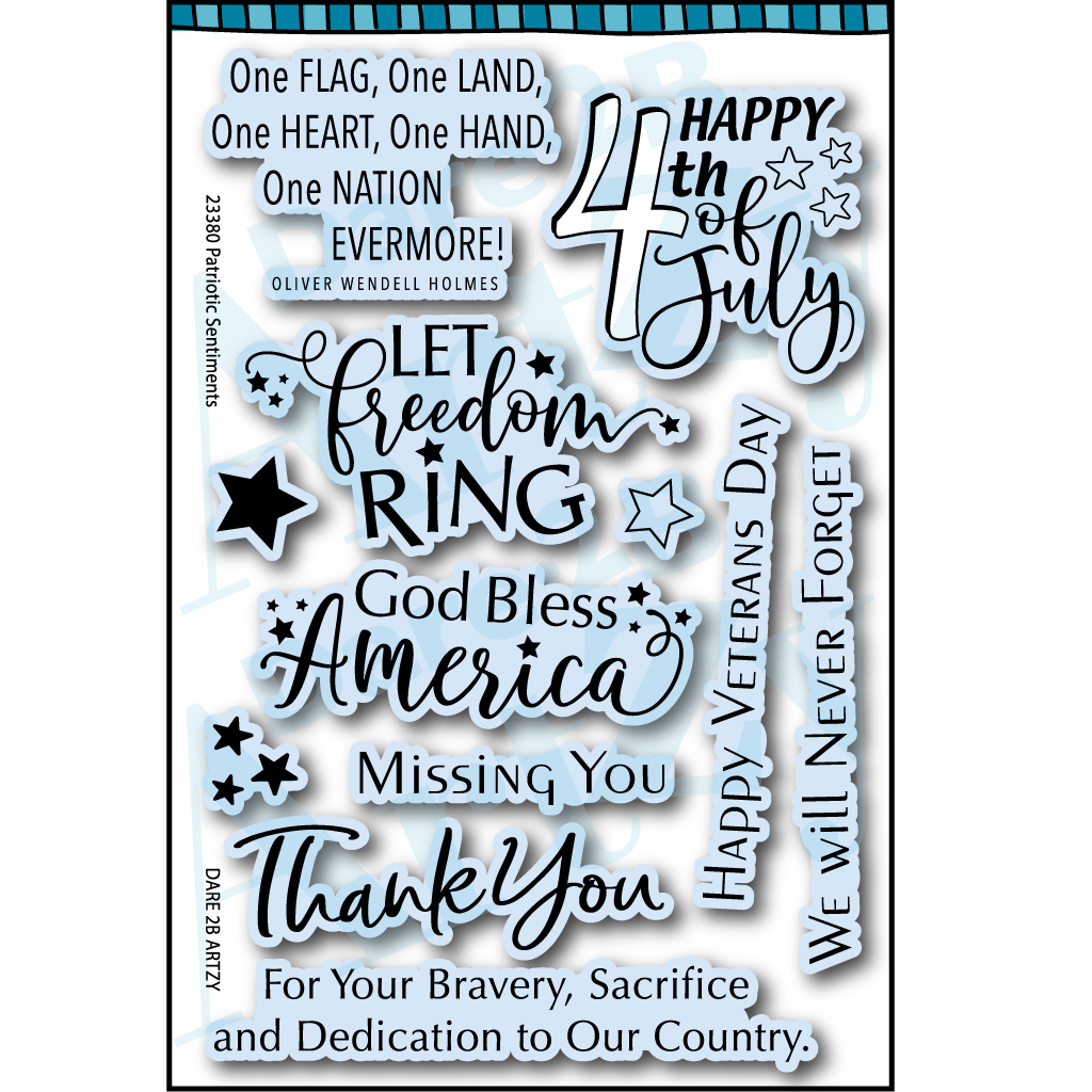 Patriotic Sentiments Stamp Set