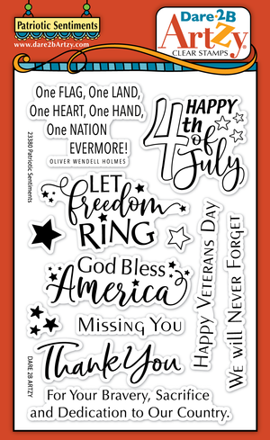 Patriotic Sentiments Stamp Set