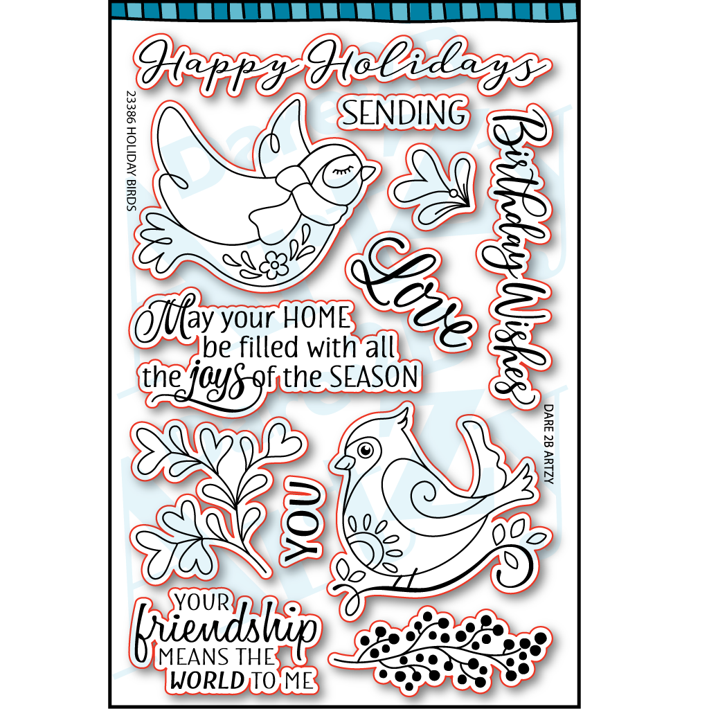 Holiday Birds Stamp Set