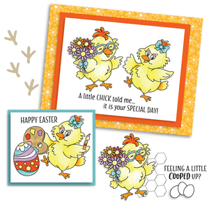 Spring Chicken Stamp Set