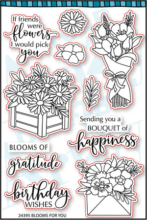 Bouquet of Happiness Stamp Set