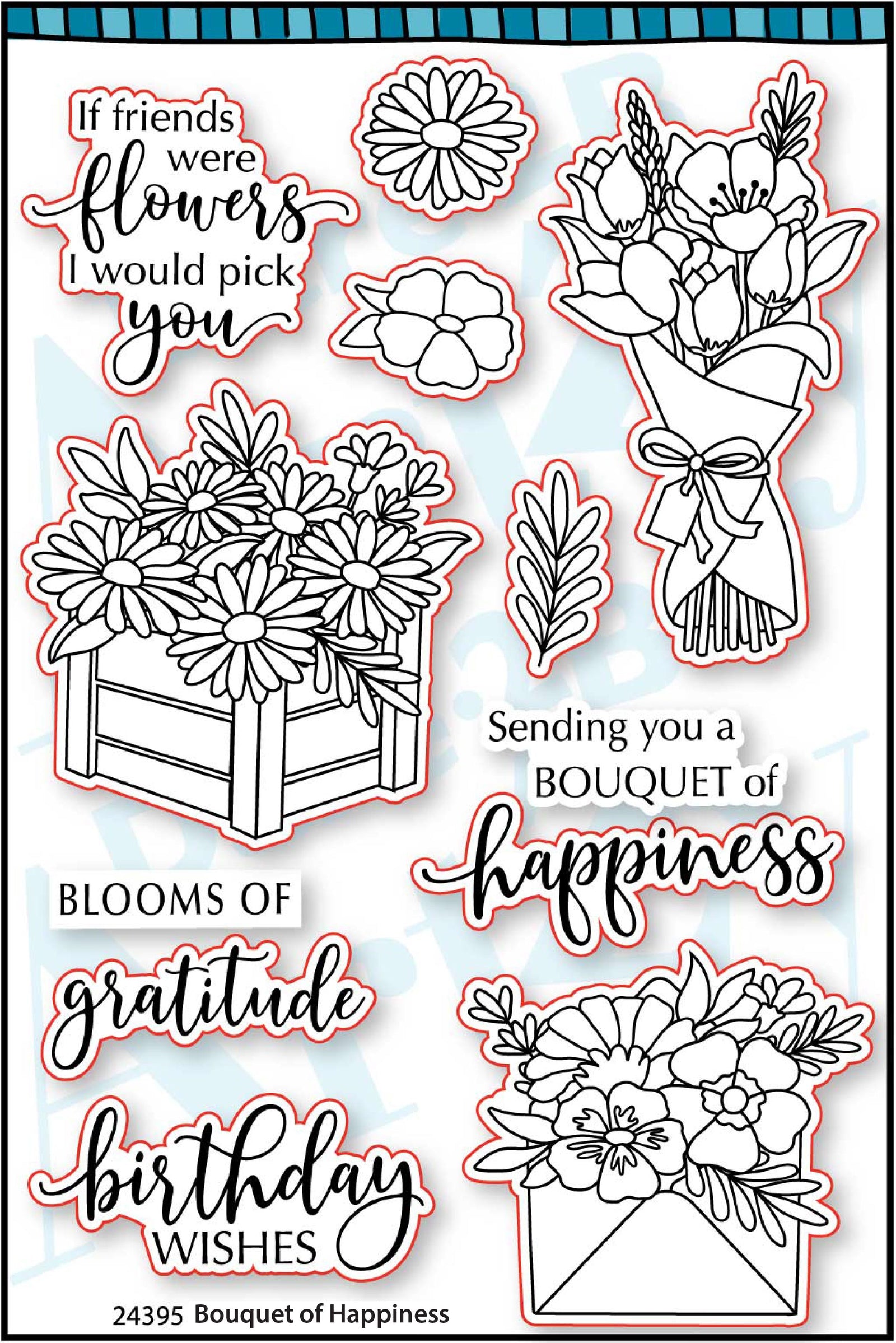 Bouquet of Happiness Stamp Set