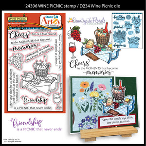 Wine Picnic Stamp Set