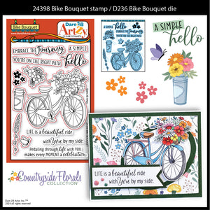 Bike Bouquet Stamp Set