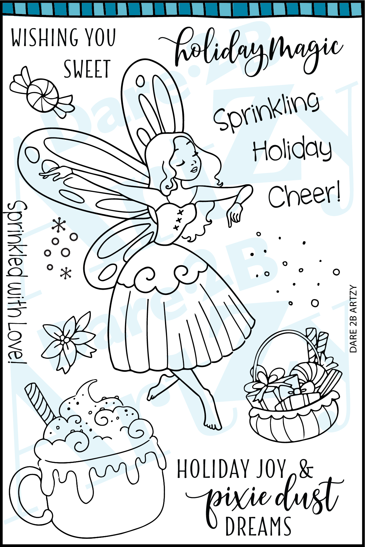 Holiday Fairy Stamp Set