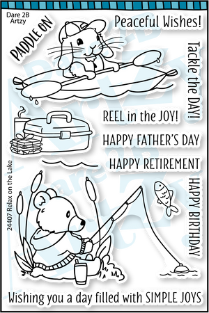 Relax at the Lake Stamp Set