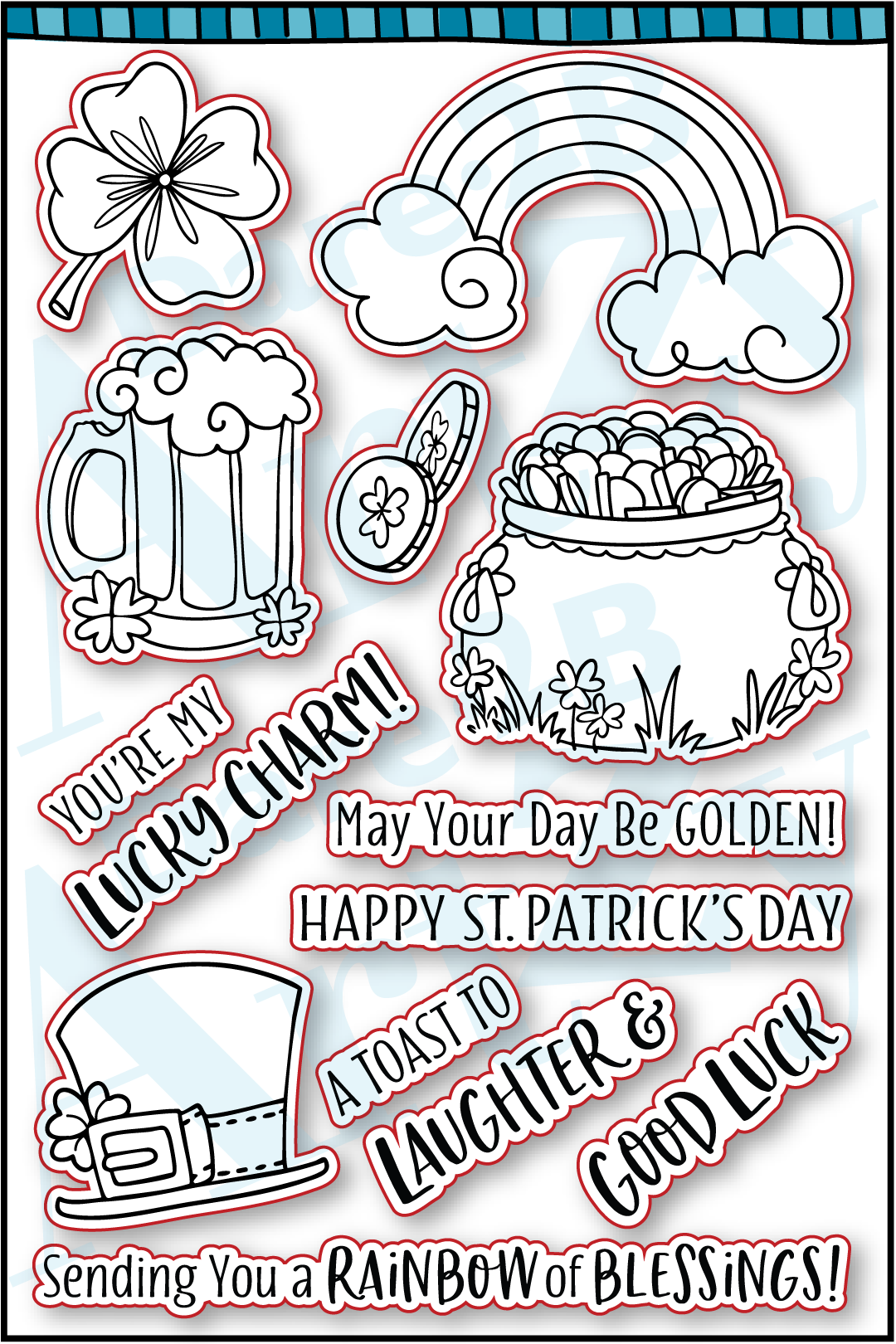 Lucky Charm Stamp Set