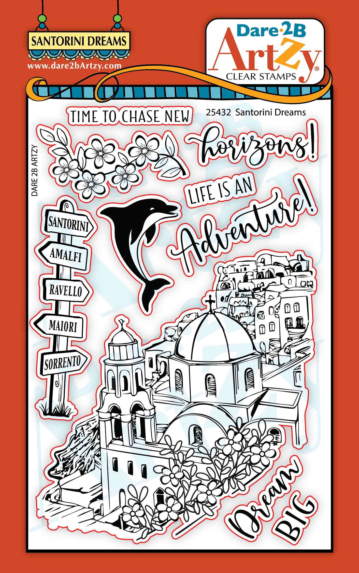 Santorini Dreams Stamp Set