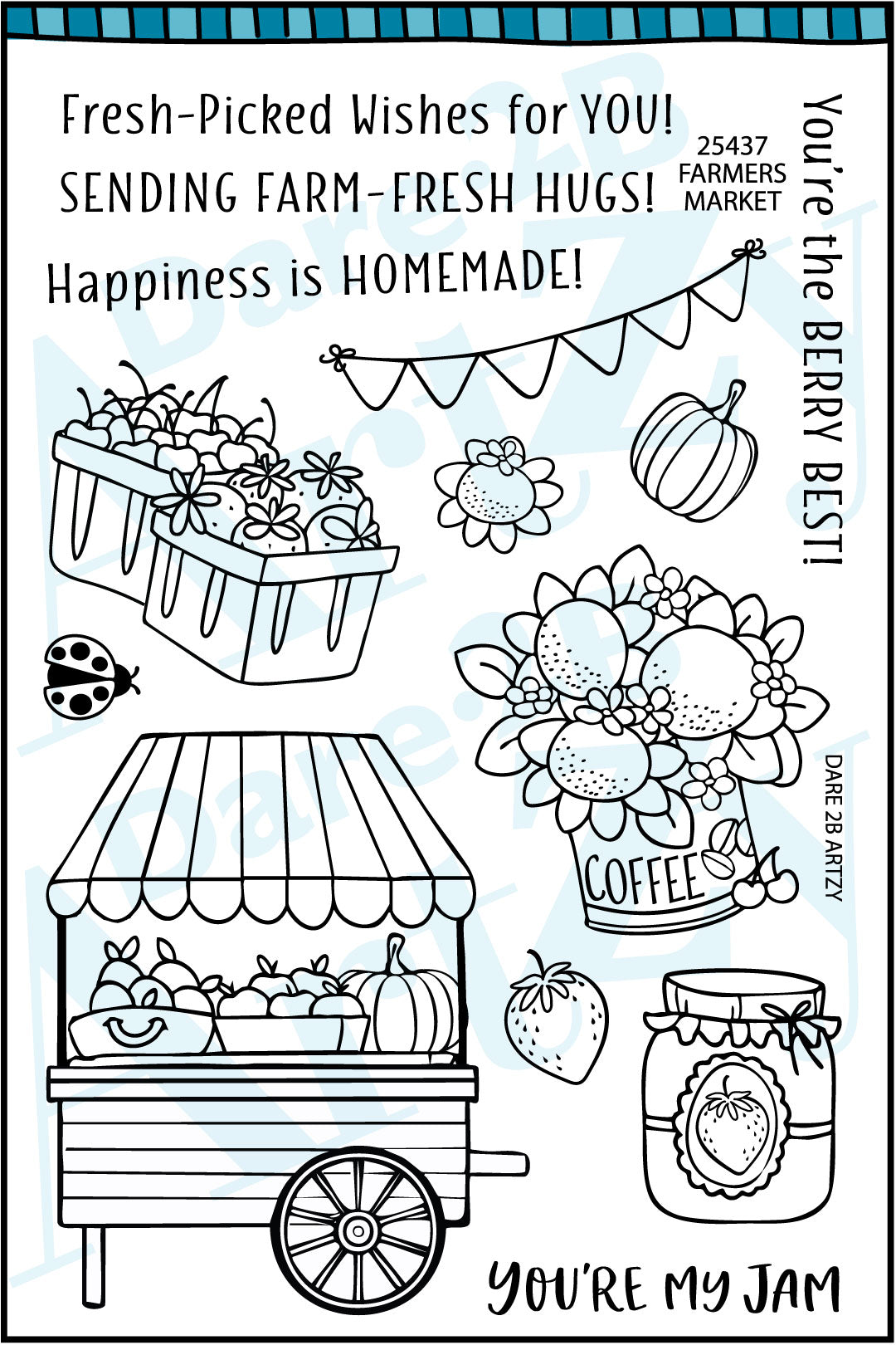 Farmer's Market Stamp Set