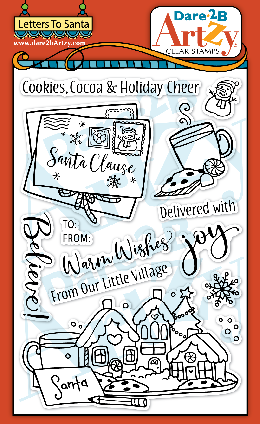 Letters to Santa Stamp Set
