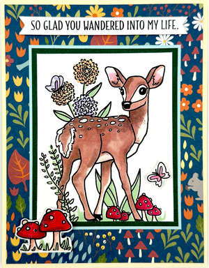 Floral Fawn Die Set