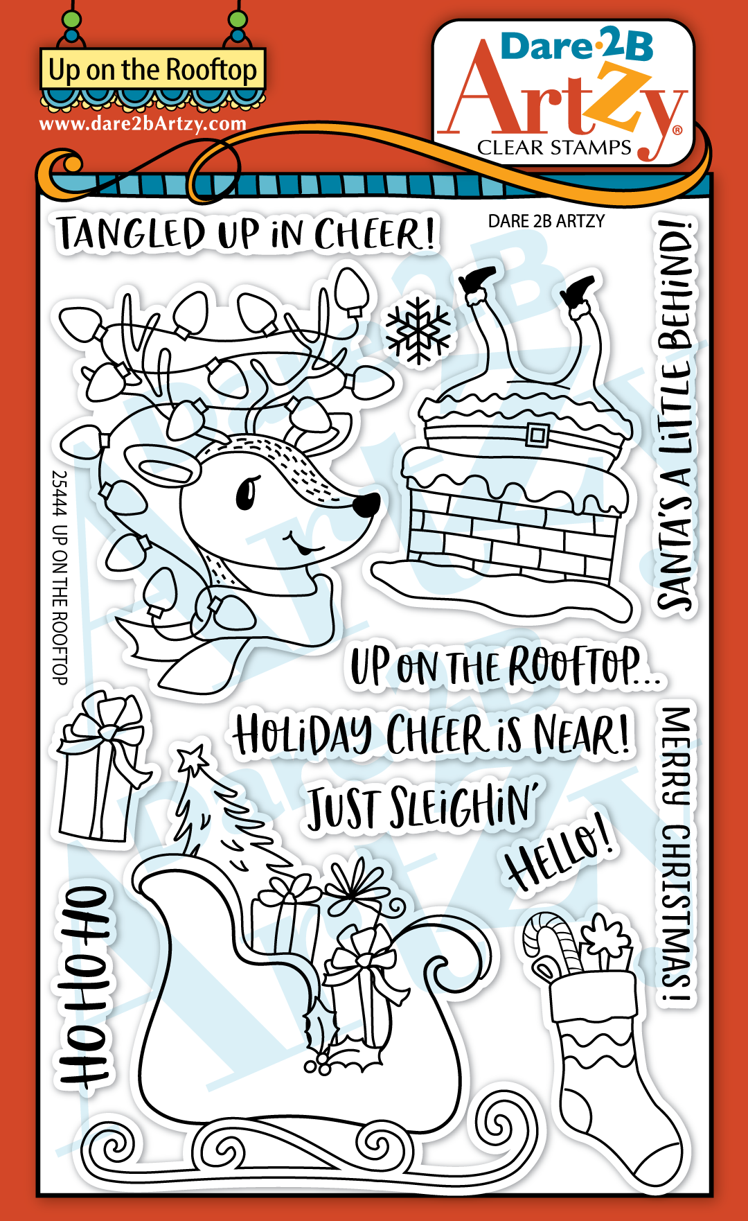 Up on the Rooftop Stamp Set