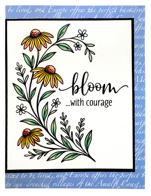 Let Hope Bloom stamp