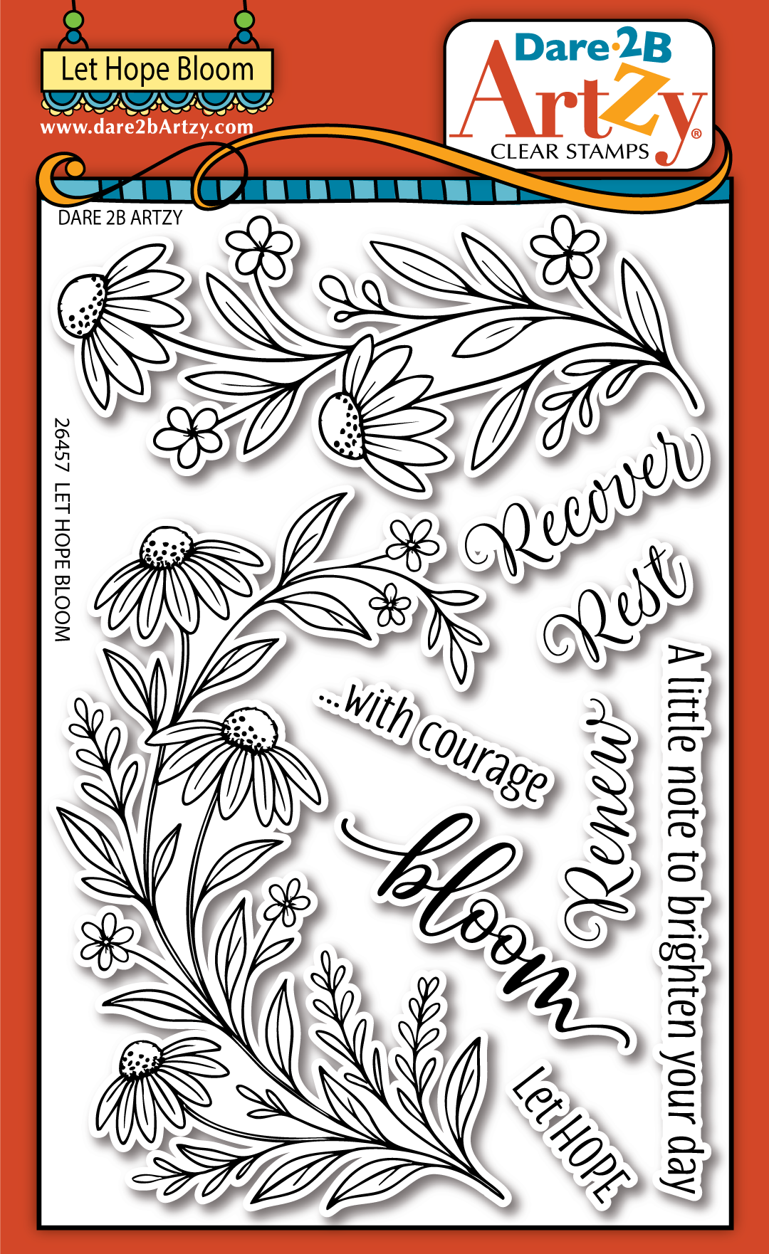 Let Hope Bloom stamp