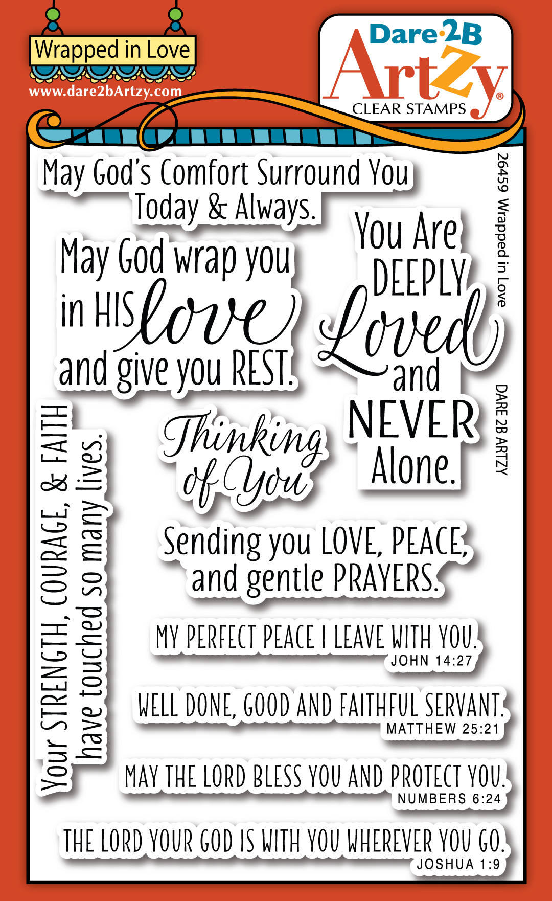 Wrapped in Love stamp