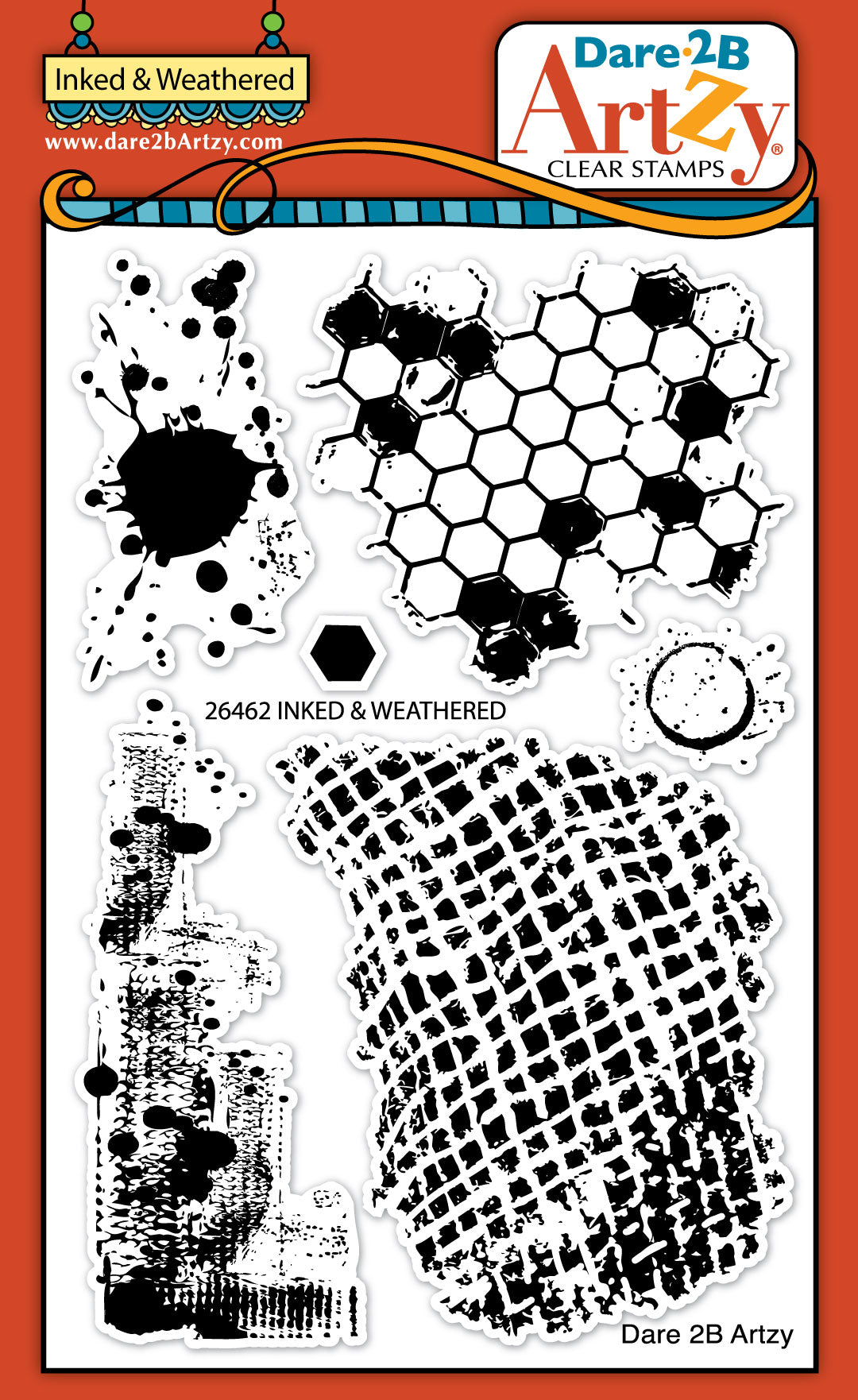 Inked & Weathered Stamp Set