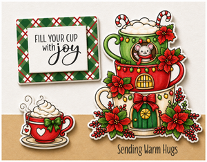 Cozy Up Teacups Stamp Set