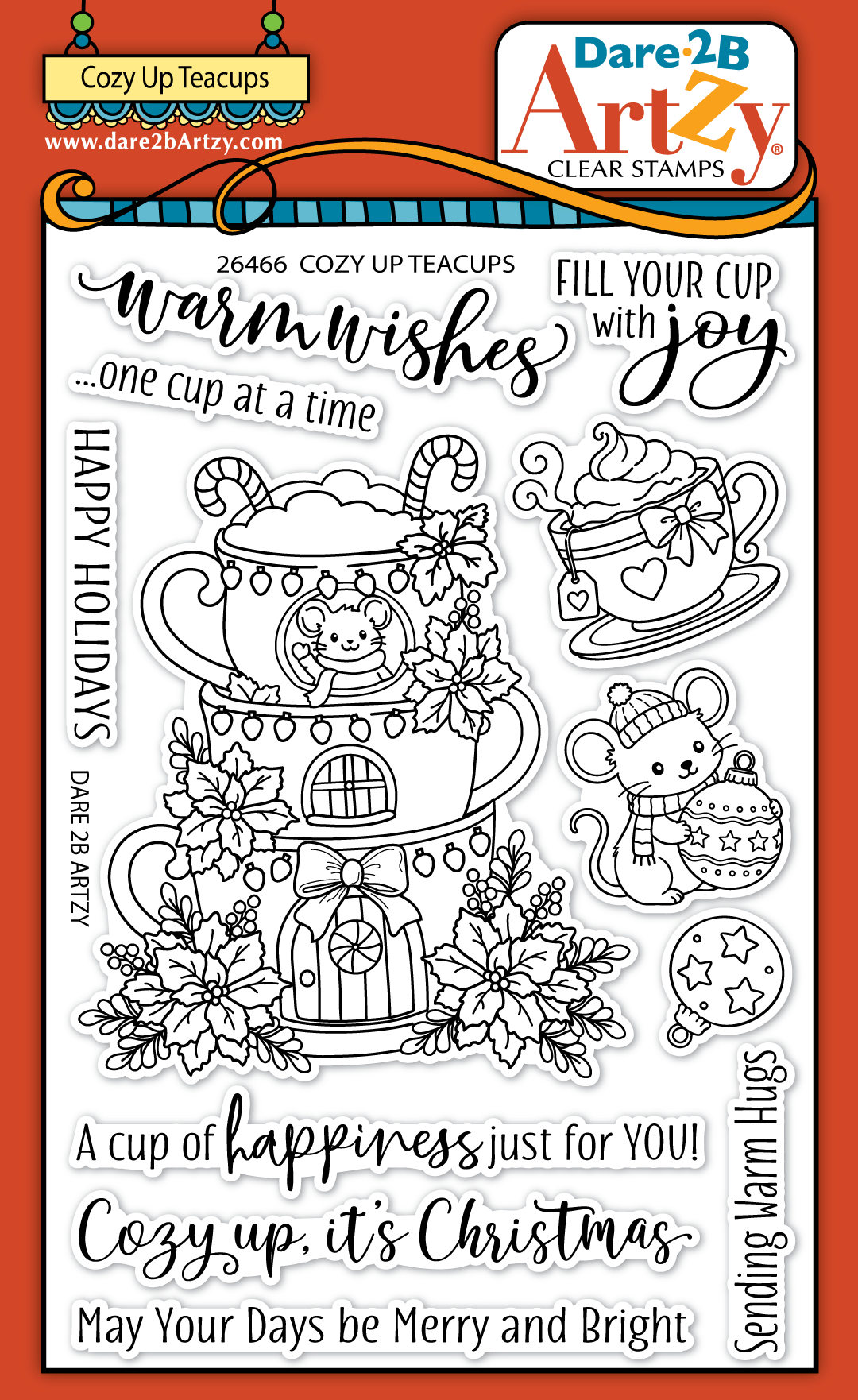 Cozy Up Teacups Stamp Set
