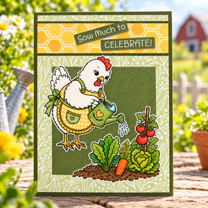 Pig & Hen Pals Stamp Set