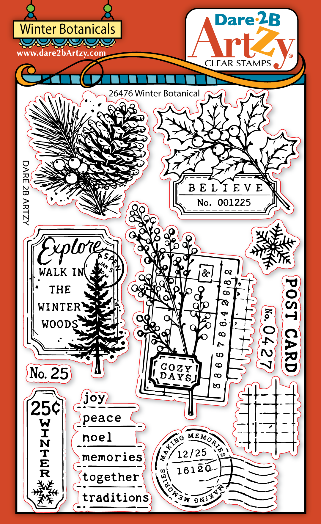 Winter Botanical Die