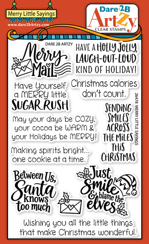 Merry Little Sayings Stamp Set