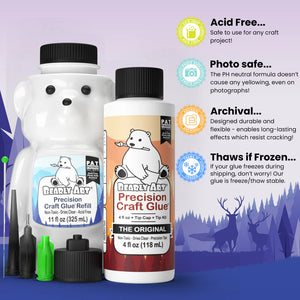 Bearly-Art Precision Craft Glue Bundle