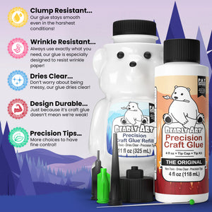 Bearly-Art Precision Craft Glue Bundle