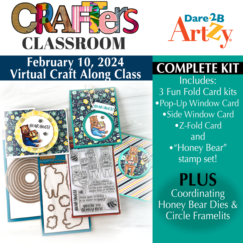 Crafters Classroom - Feb 2024 COMPLETE Kit