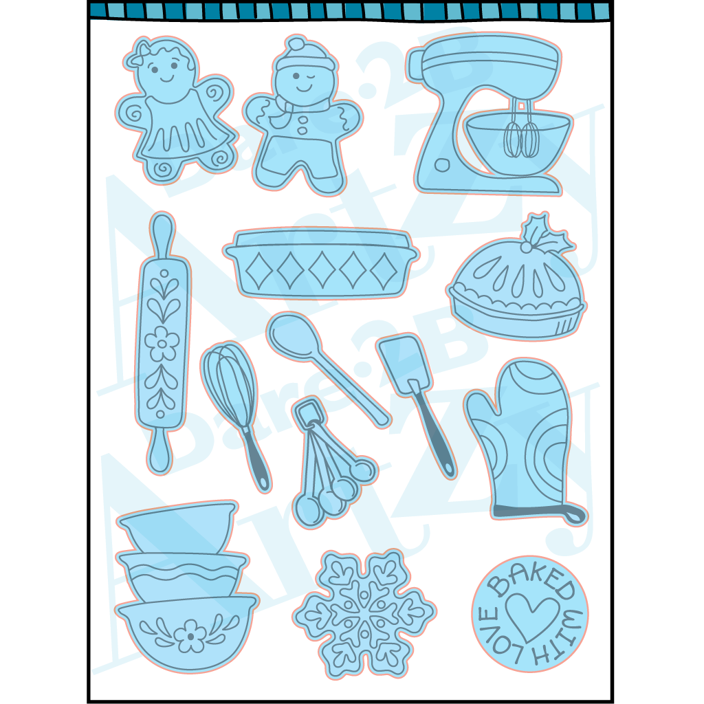 Baking Sweet Memories Die