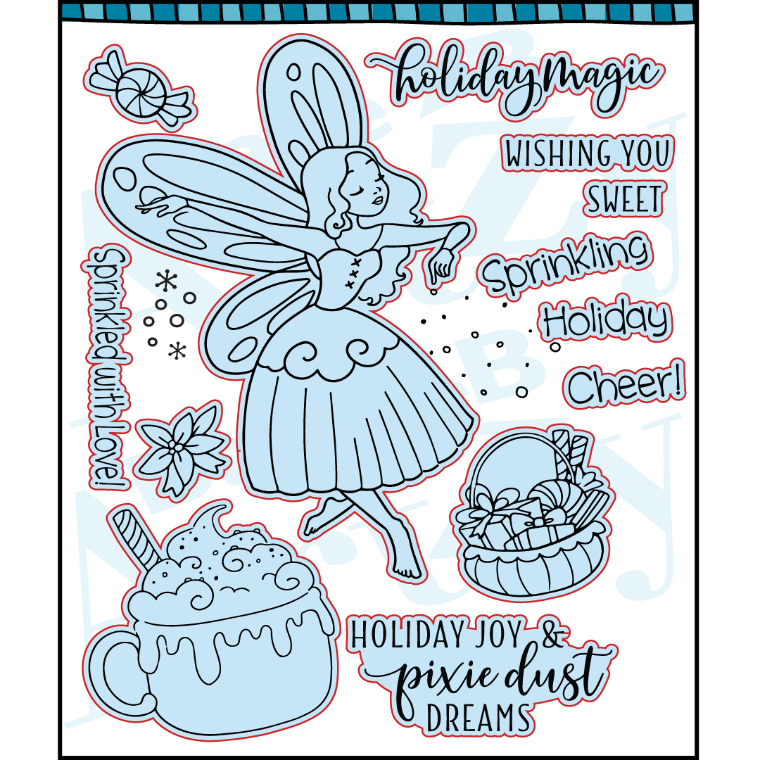 Holiday Fairy Die