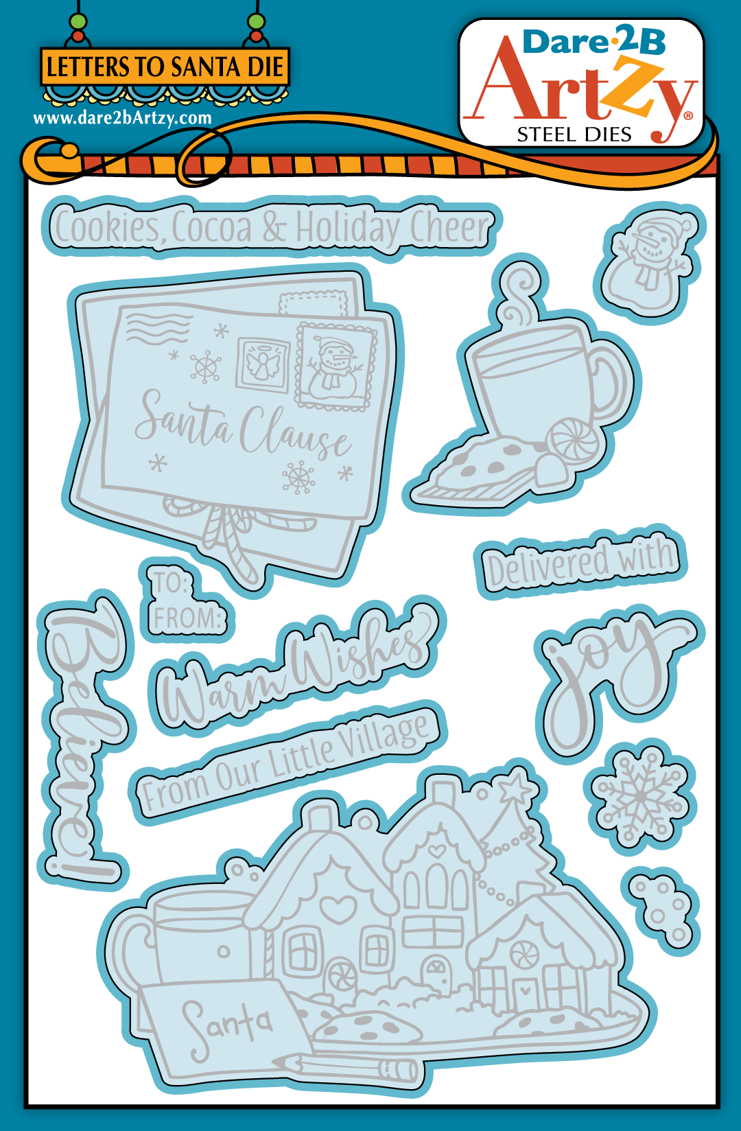 Letters to Santa Die Set