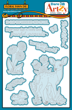 Floral Fawn Die Set