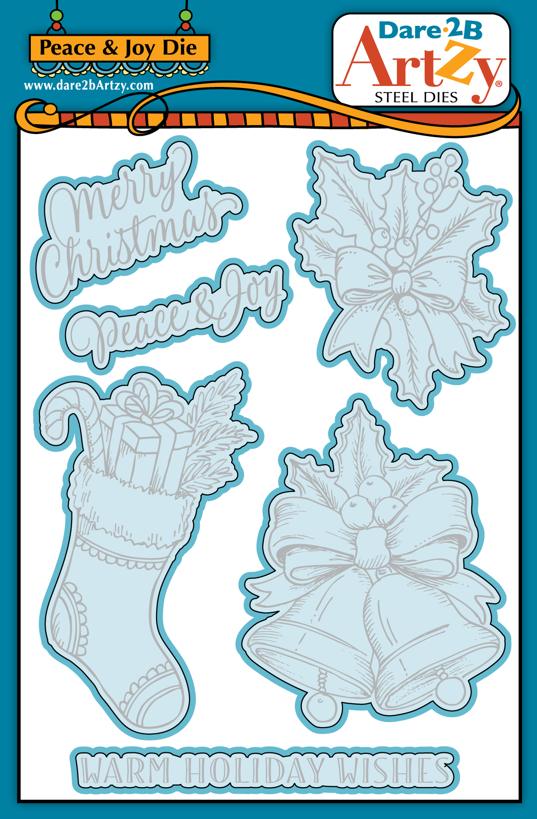 Peace & Joy Die Set