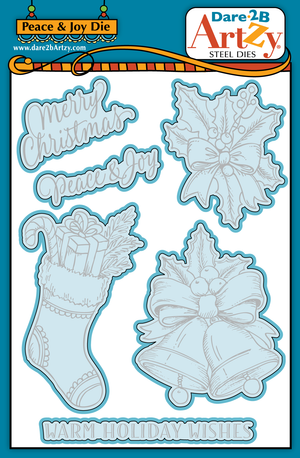 Peace & Joy Die Set