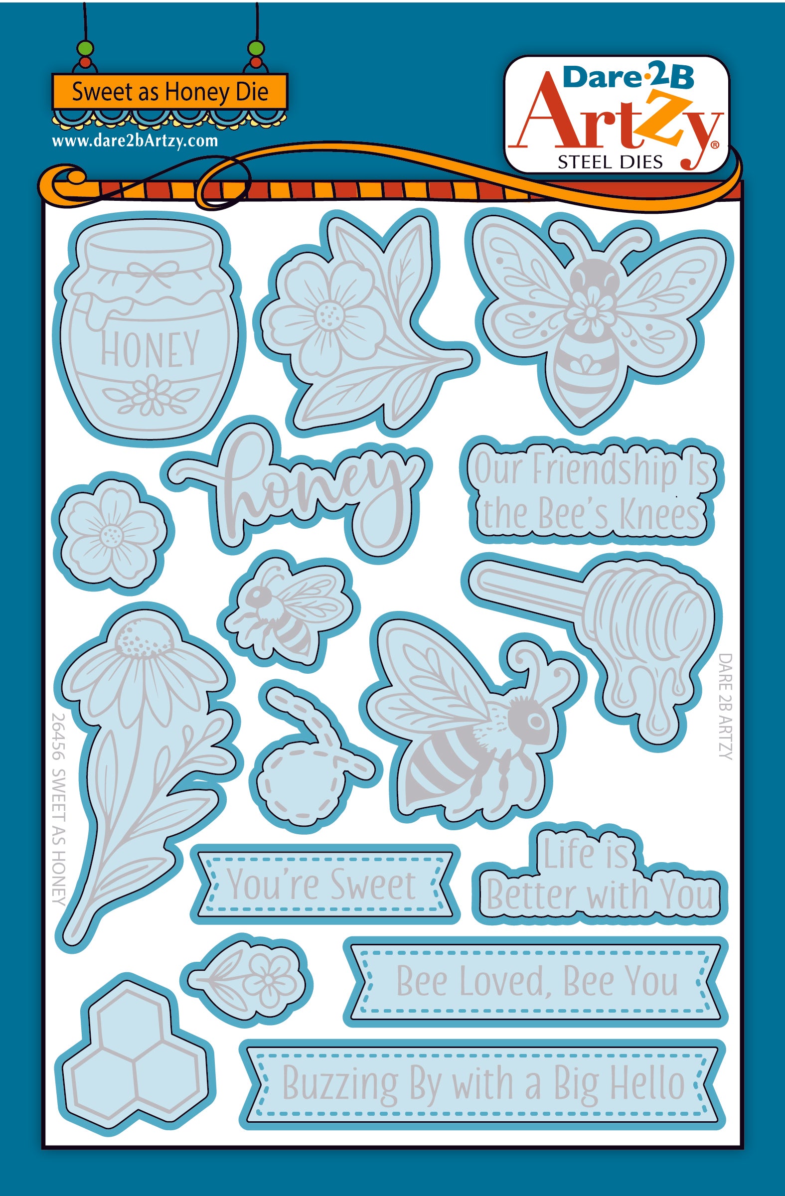 Sweet as Honey DIE ships mid Feb