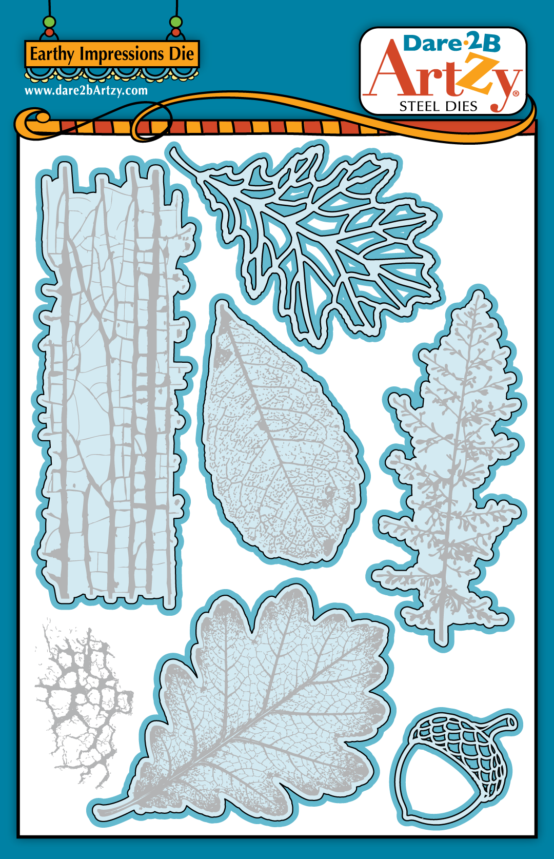 Earthy Impressions Die Set