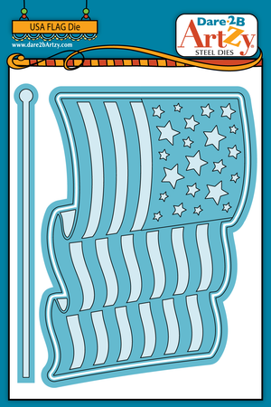 USA Flag Die