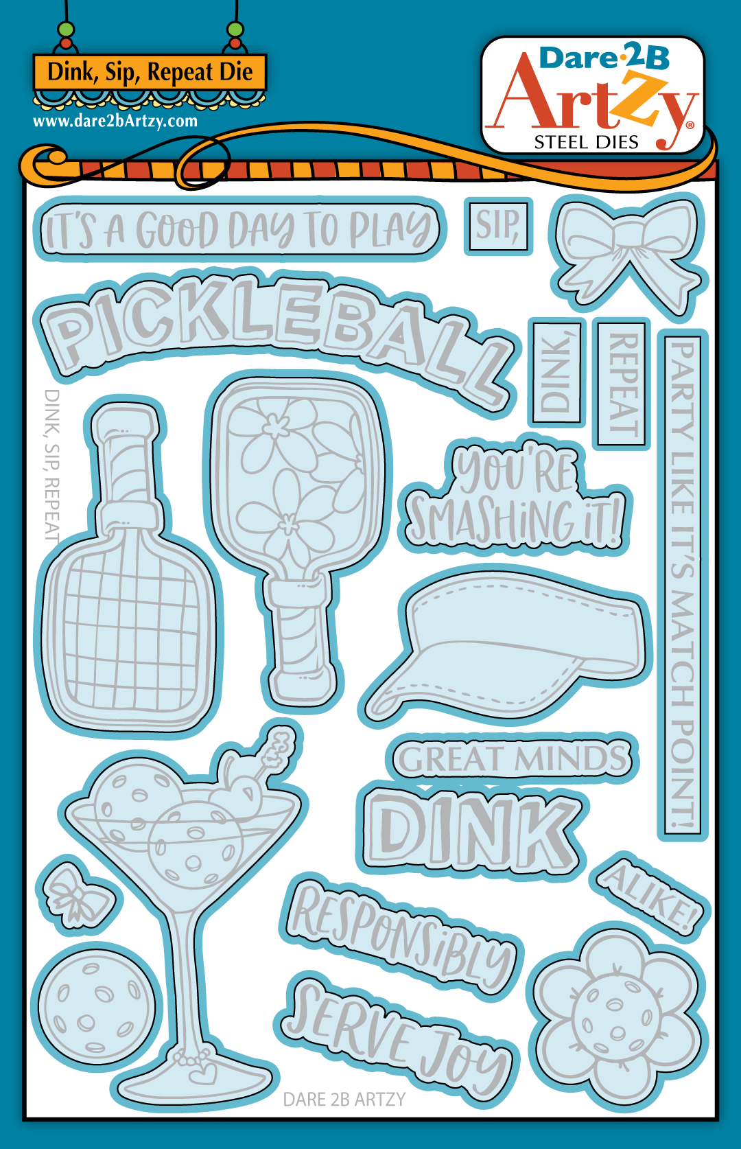 DINK, Sip, Repeat Die Set