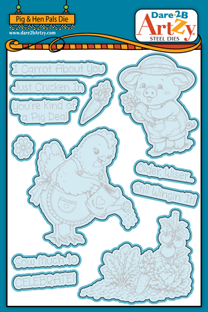 Pig & Hen Pals Die Set