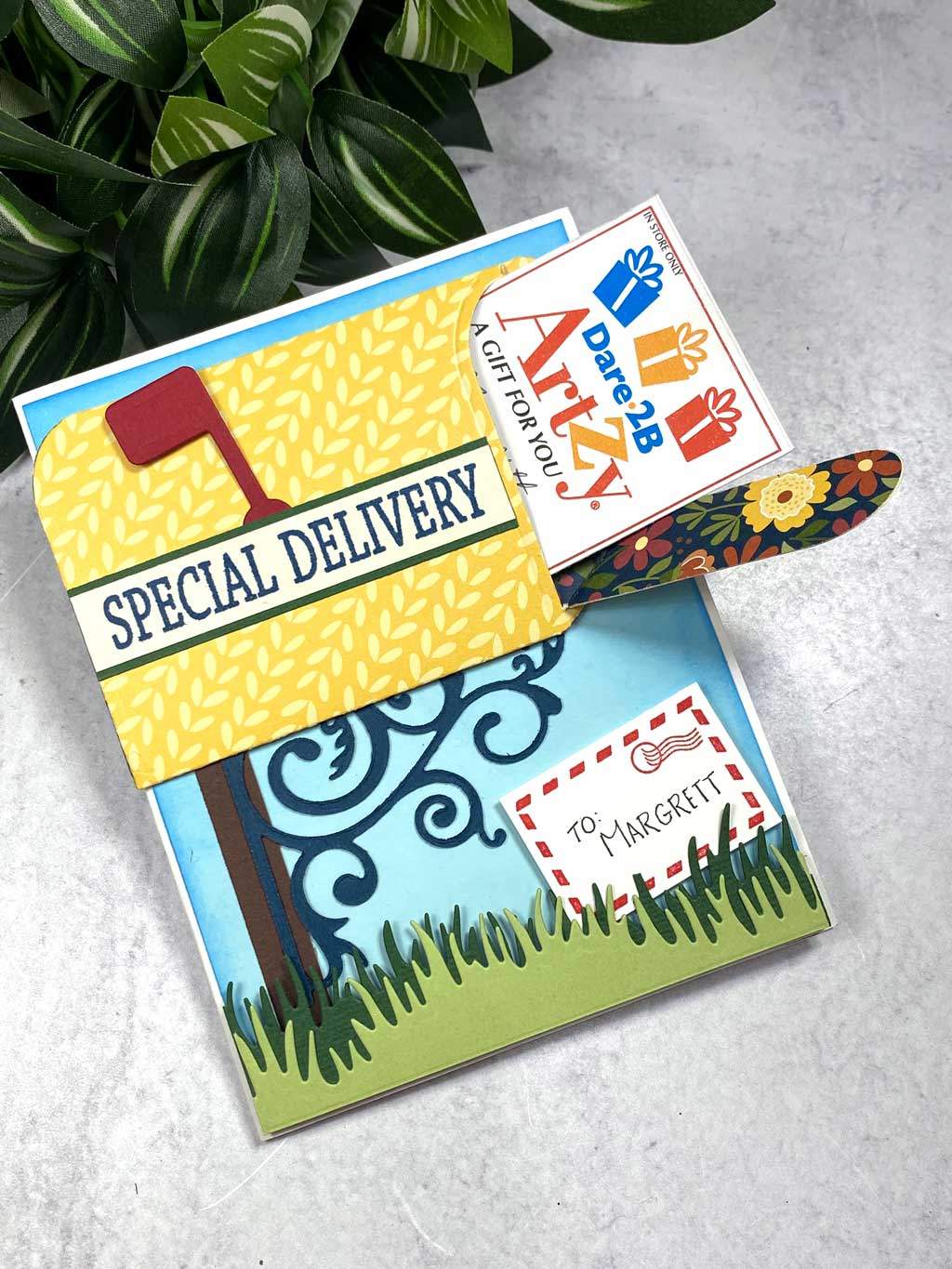 Mailbox Die (Gift Card Holder)