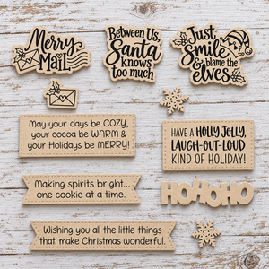 Merry Little Sayings Die
