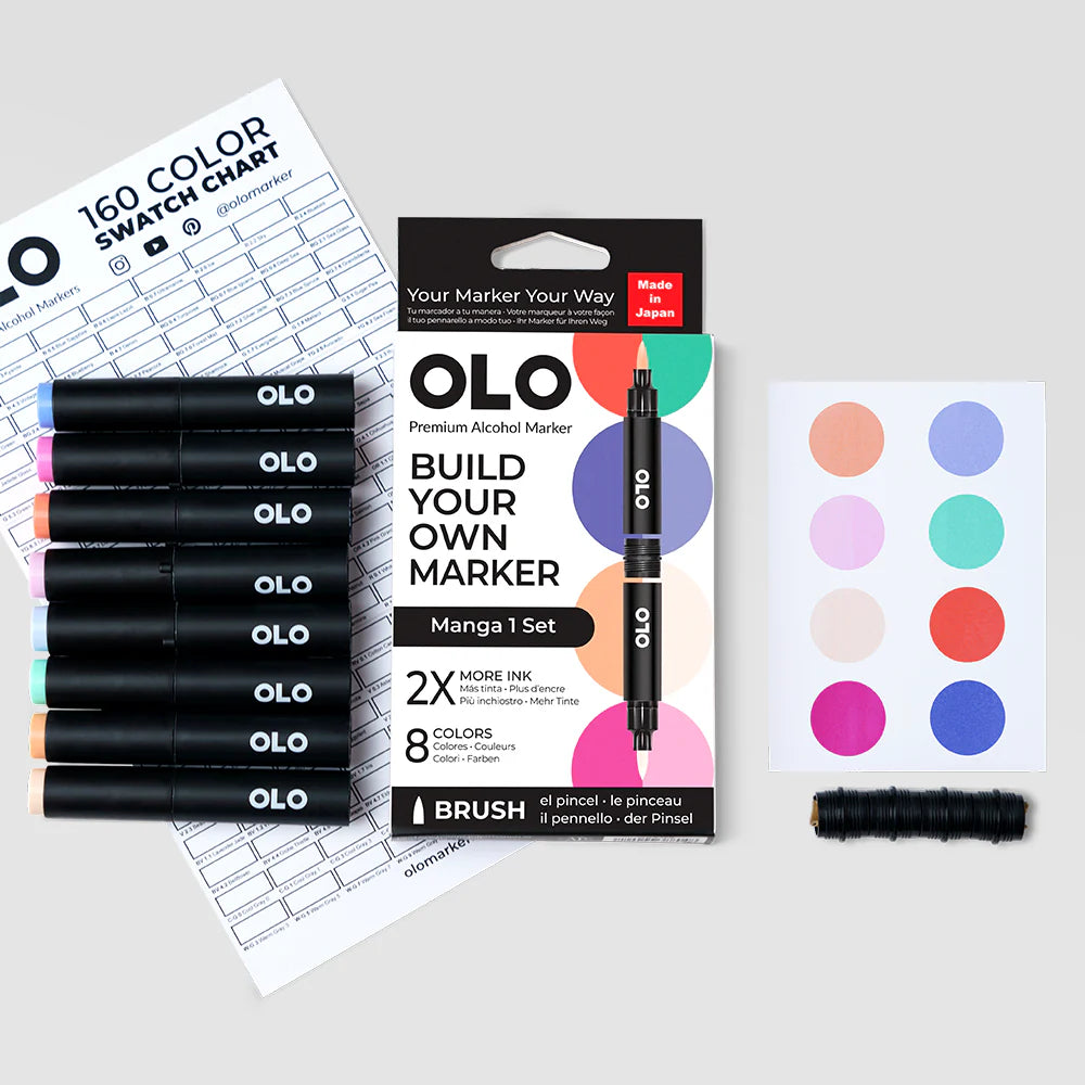 OLO 8 Color Set - Manga 1